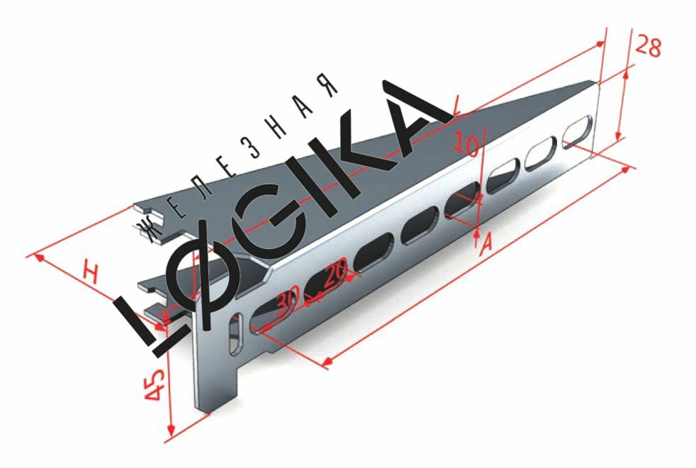 Полка кабельная к1160ц ут1 5